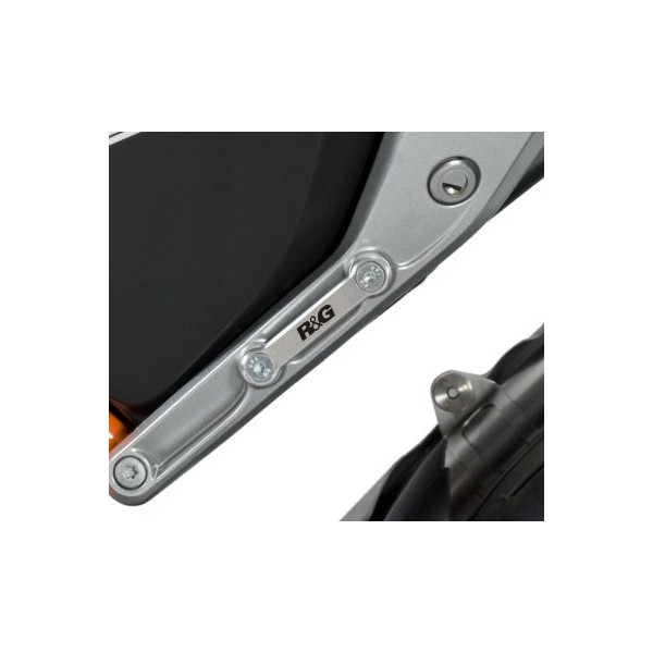 R&G Rear Foot Rest Blanking Plates for the KTM 690 Duke IIII ('12-) & 690 Duke R '13-